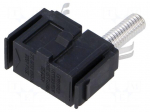 Fuse holder | 5x20mm | 250V | Fusedrawer 2 | Type: Fingergrip | black