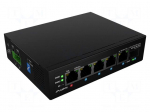 Switch Ethernet | PnP,LED status indicator,PoE (PoE) | black