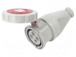 Connector: AC supply 3-phase | plug | female | 16A | 400VAC | IEC 60309
