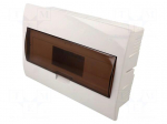 Enclosure: for modular components | IP30 | plaster embedded