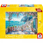 Schmidt Spiele Terrace by the Sea, Puzzle 1000 pieces
