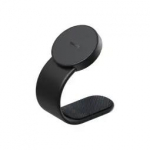 Magnetic car phone holder Baseus with wireless charger (black)