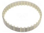 Timing belt | T10 | W: 16mm | H: 4.5mm | Lw: 350mm | Tooth height: 2.5mm