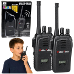 M&auml;nguala | PC | Konsoolid | Tarvikud // Harivad m&auml;nguasjad | Interaktiivsed | Loomingulised | Kunstilised // Kr&oacute;tkofal&oacute;wki Walkie Talkie USB Redukcja Szum&oacute;w Czarne Zasięg 200M