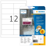 HERMA Labels hard-wearing A4 97x42.3 mm white strong adhesion film matt weatherproof 300 pcs.