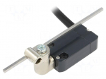 Limit switch | adjustable plunger, length R 19-116mm | NO + NC