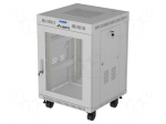 Enclosure: rack cabinet | Standard: 19" | 15U | W: 600mm | H: 766.9mm