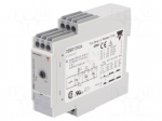 Timer | 0,1&divide;600s | DPDT | 24VDC/5A,250VAC/8A | 24&divide;240VAC | 24&divide;240VDC