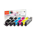 Peach tintkassett Canon PGI-570XL/ CLI-571XL Multi-6-Pack taaskasutatud