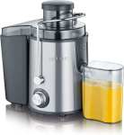 Severin Entsafter ES 3566 (edelstahl/Black, 400 Watt, Saftbeh&auml;lter 0,5 Liter)