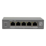 LevelOne PoE+ v&otilde;rgul&uuml;liti 3xGE PoE/1xHi-PoE 60W hallatav Plastik