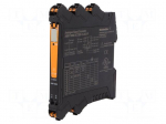 Converter: analog signals | DIN | 0&divide;20mA,4&divide;20mA | 20&divide;30VDC | -20&divide;60&deg;C