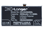 3050 mAh for Honor HB494590EBW