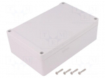 Enclosure: multipurpose | X: 120mm | Y: 180mm | Z: 60mm | 1555 | grey