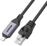 Unitek Kabel Ethernet USB C RJ-45 LAN, przew&oacute;d sieciowy, 2m
