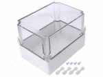 Enclosure: multipurpose | X: 125mm | Y: 175mm | Z: 125mm | MPC | IP66,IP67