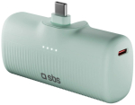 Power bank SBS Eco 5000mAh Turquoise green