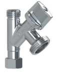 Dekoratiivne ventiil ARCO CONEKTA 1/2"-1/2"-3/4"