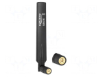Antenna: communication | GSM,UMTS,inner | black | SMA | screw-in | male