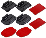 Accessory for sports cameras Puluz Sticker and Mount Kit for Osmo Action / GoPro