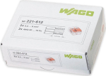 Converter wago Wago Universal quick connector 2x0.5-6mm transparent 221-612 1pc. Transparent
