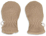 Accessories, strollers for children iLike  Jaunums! Lodger Mittens Teddy bērnu cimdiņi  Beige  0-12m MTT 630_0-12