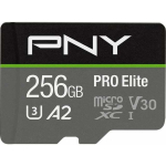 M&auml;lukaart PNY PRO Elite MicroSDXC 256 GB Class 10 UHS-I/U3 A2 V30 (P-SDU256V32100PRO-GE)