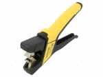 Stripping tool | Wire: round | &Oslash;cable: 4.4&divide;7mm | Tool length: 160mm