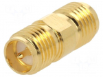 Coupler | SMA female,RP-SMA male | reverse | straight | 50&Omega; | teflon