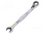 Key | combination spanner,with ratchet | 10mm | Overall len: 159mm