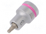 Key | Hex-Plus hexagon keys,socket spanner | HEX 3mm | 3/8" | 35mm