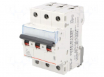 Circuit breaker | 400VAC | Inom: 20A | Poles: 3 | DIN | Charact: C | 6kA