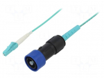 Connector: fiber optic | patchcord | PIN: 1 | bayonet | Buccaneer 4000