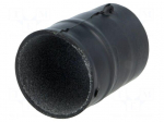 Heat shrink strain relief | Case: size 17 | straight | 7.1&divide;16mm