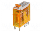 Relay: electromagnetic | DPDT | Ucoil: 230VAC | 8A/250VAC | 8A/30VDC