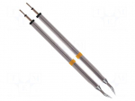 Tip | bent conical | 0.4mm | 350&divide;398&deg;C | for TZ-KIT-3 hot tweezers