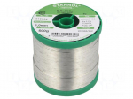 Soldering wire | Sn99Cu1 | 1mm | 0.5kg | lead free | Package: reel