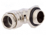 Cable gland | angular | M16 | 1,5 | IP55 | Mat: brass