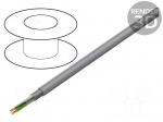 Wire | TRONIC-CY LiY-CY | 6x0,75mm2 | tinned copper braid | PVC | grey