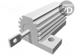 Resistor: wire-wound | with heatsink | screw | 220m&Omega; | 25W | &plusmn;5%