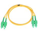SC/APC-SC/APC patch cord/ duplex/ SM/ 1m