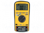 Digital multimeter | LCD (6000),with a backlit | 3x/s | True RMS