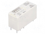 Relay: electromagnetic | DPDT | Ucoil: 24VDC | 8A/30VAC | 2A/24VDC | 8A