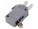 Microswitch SNAP ACTION | with lever (with roller) | SPDT | Pos: 2
