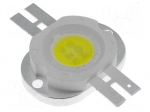 Power LED | COB | white cold | 140&deg; | 1000mA | P: 10W | 850lm | 8.7&divide;11.4V