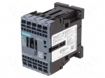 Contactor: 3-pole | NO x3 | Auxiliary contacts: NO | 24VAC | 12A | 3RT20