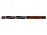 Drill bit | for metal | &Oslash;: 13.5mm | L: 160mm | high speed steel