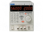 Laboratory power supply: programmable | 0&divide;56VDC | 0&divide;4A | 100&divide;240VAC