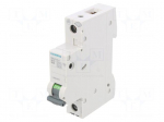Circuit breaker | 230VAC | Inom: 25A | Poles: 1 | Charact: B | 6kA | IP20