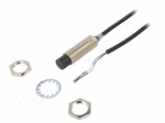 Sensor: inductive | OUT: PNP / NO | 0&divide;20mm | 10&divide;30VDC | M18 | 2m | IP67